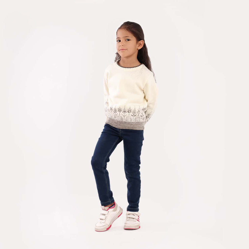 Girls Pullover - 
GPL-26w - nagahomme