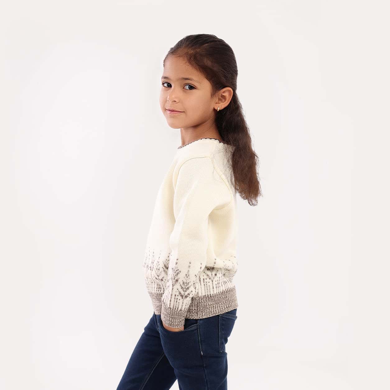 Girls Pullover - 
GPL-26w Secondary image