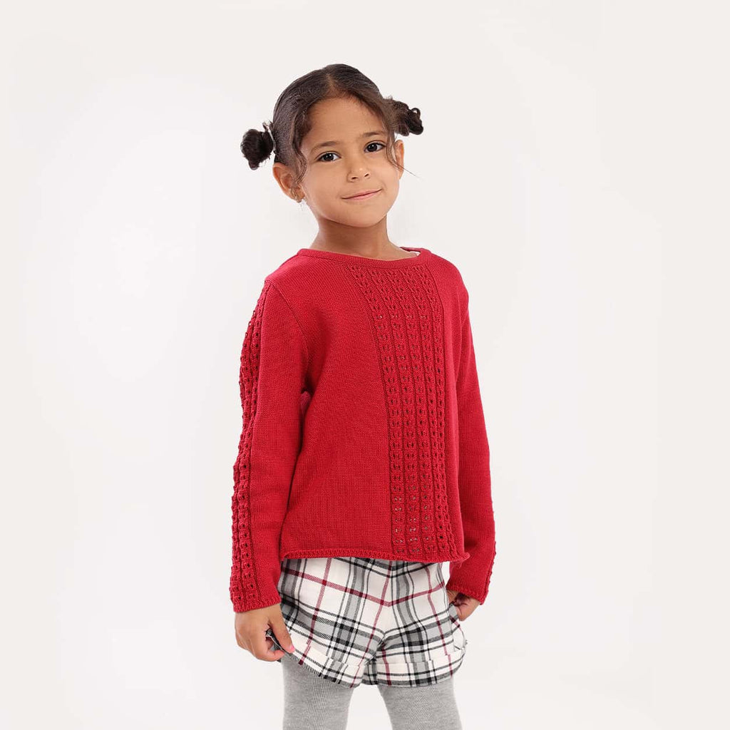 Girls Pullover - 
GPL-31w - nagahomme