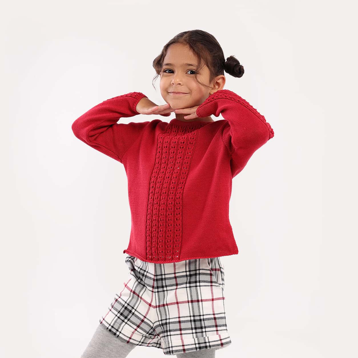 Girls Pullover - 
GPL-31w - nagahomme