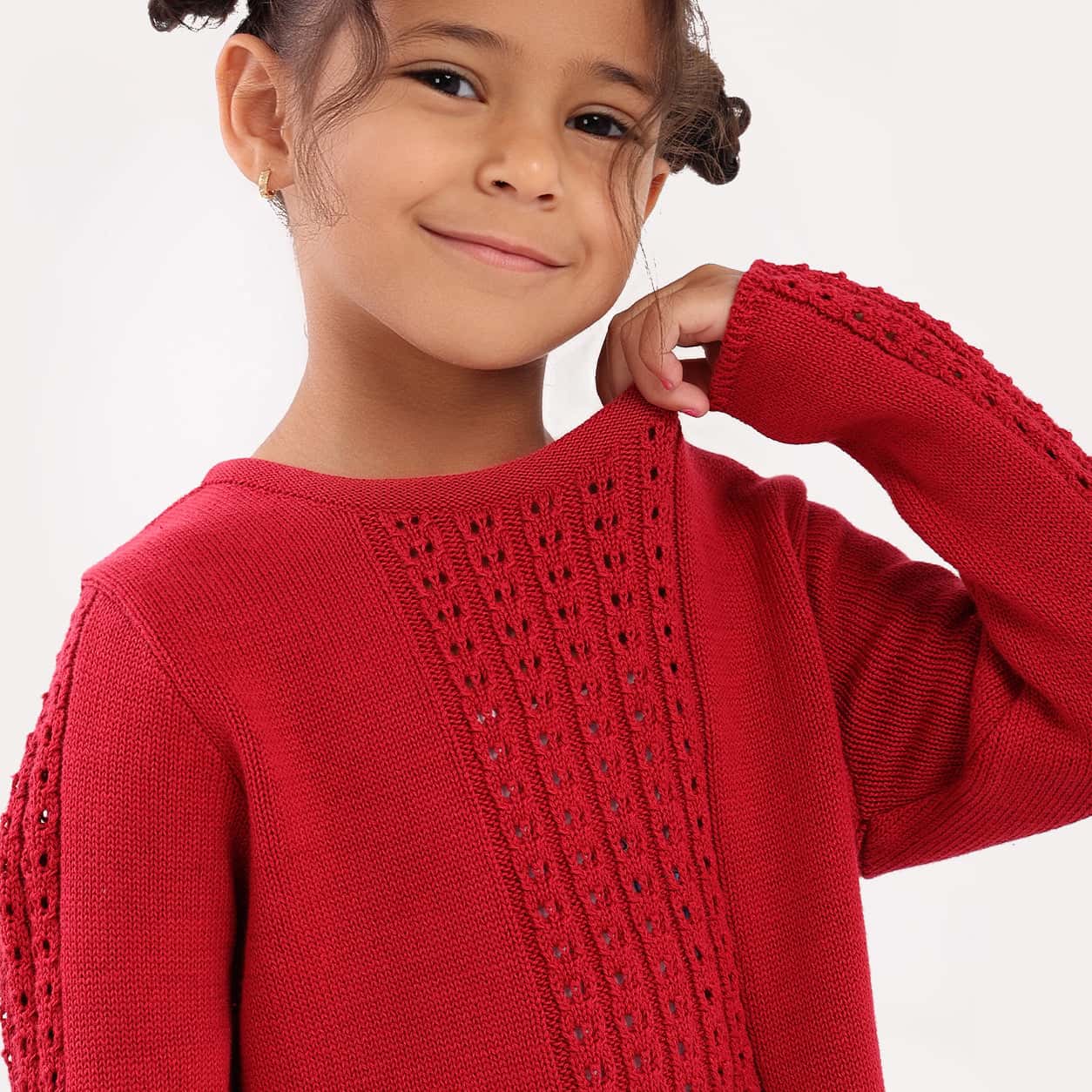 Girls Pullover - 
GPL-31w - nagahomme