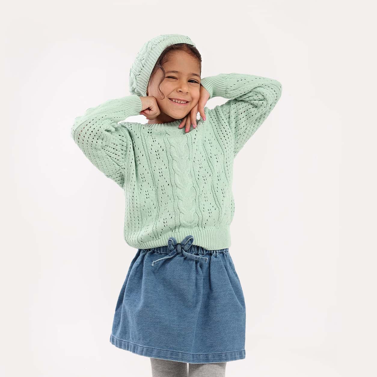 Girls Pullover - 
GPL-32w Secondary image