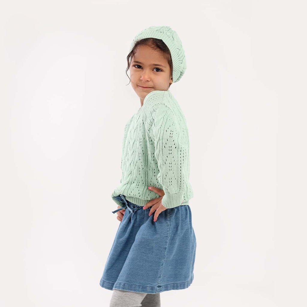 Girls Pullover - 
GPL-32w - nagahomme