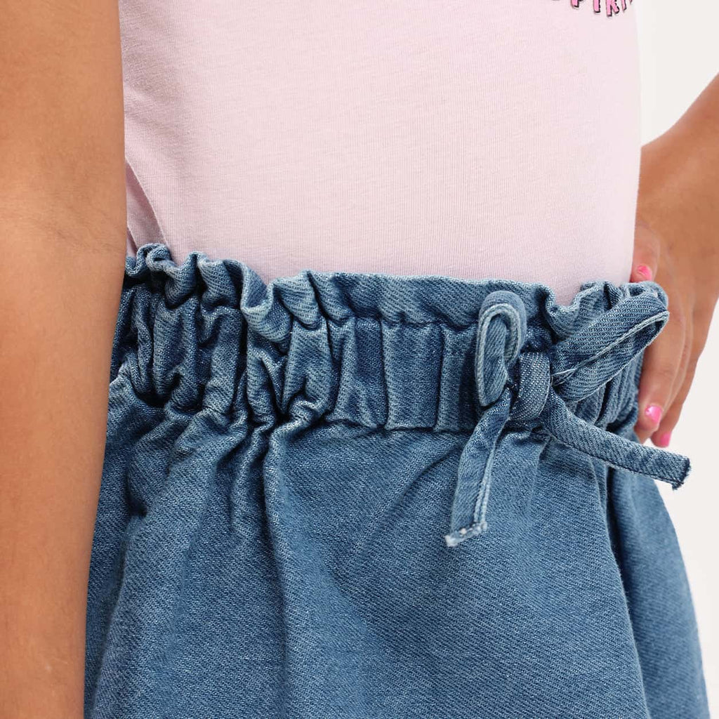 Blue Denim Skirt-GSK-48s