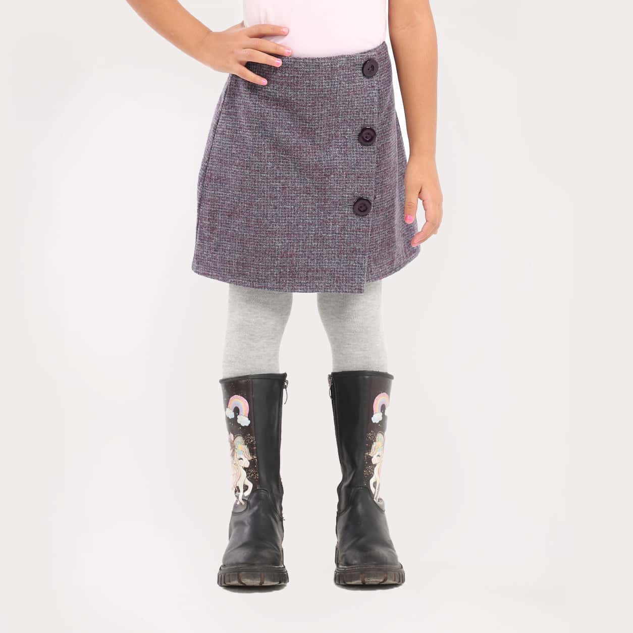 Girls Skirt GSK-49w - nagahomme Main image