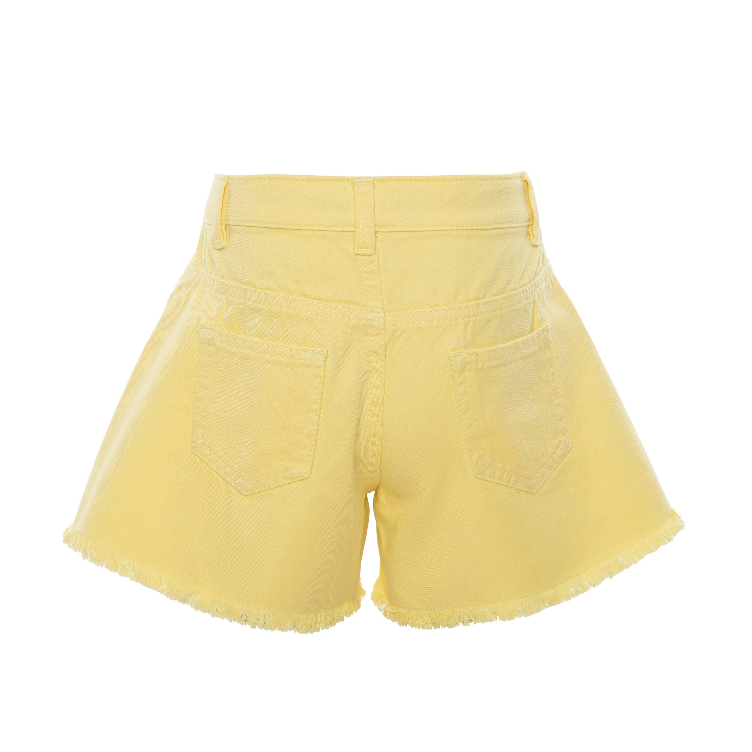 Girls 5 Pocket Loose leg Hot Short - GSR-17S - nagahomme