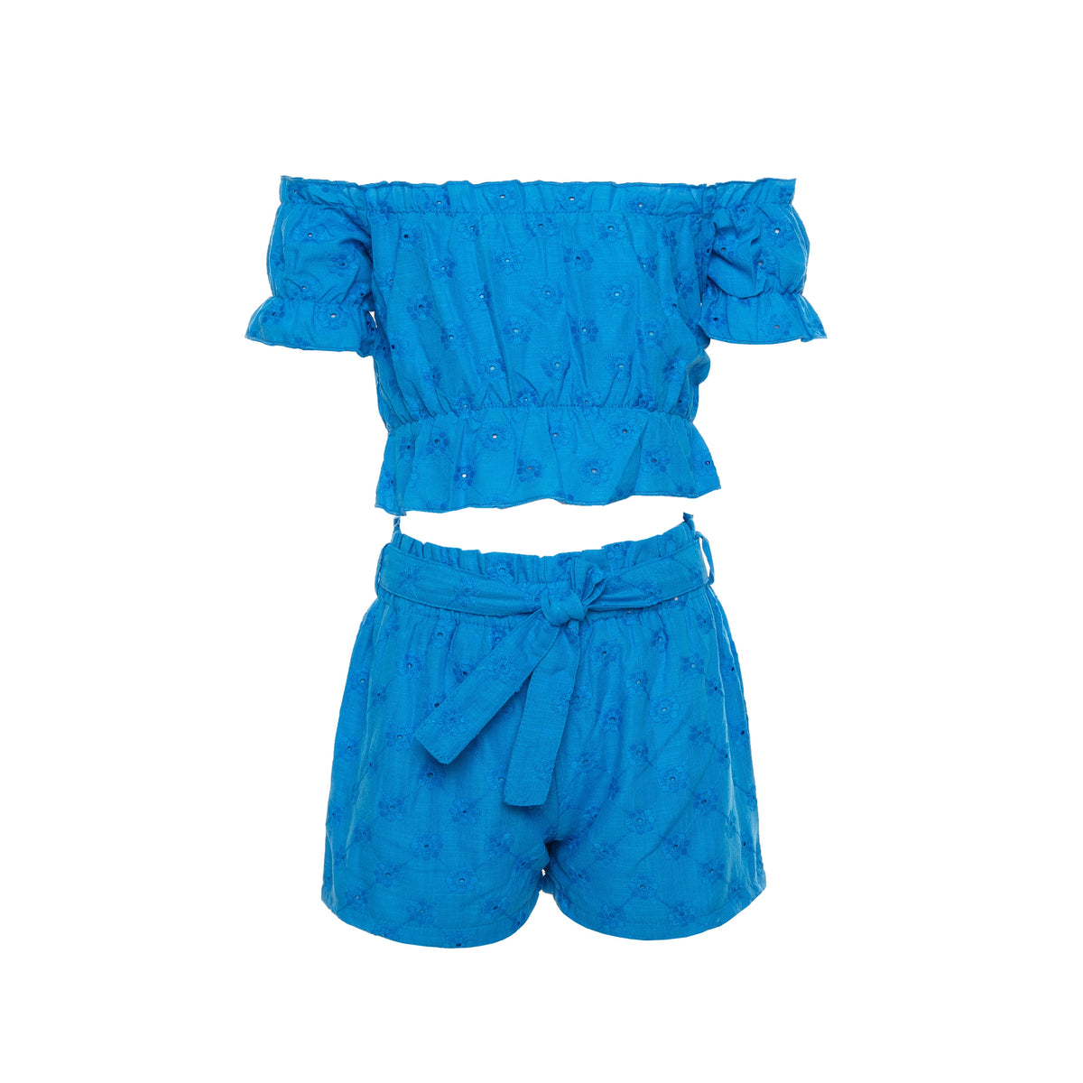 Girls Off Shoulder 2 Pc Set - 
GST-11S