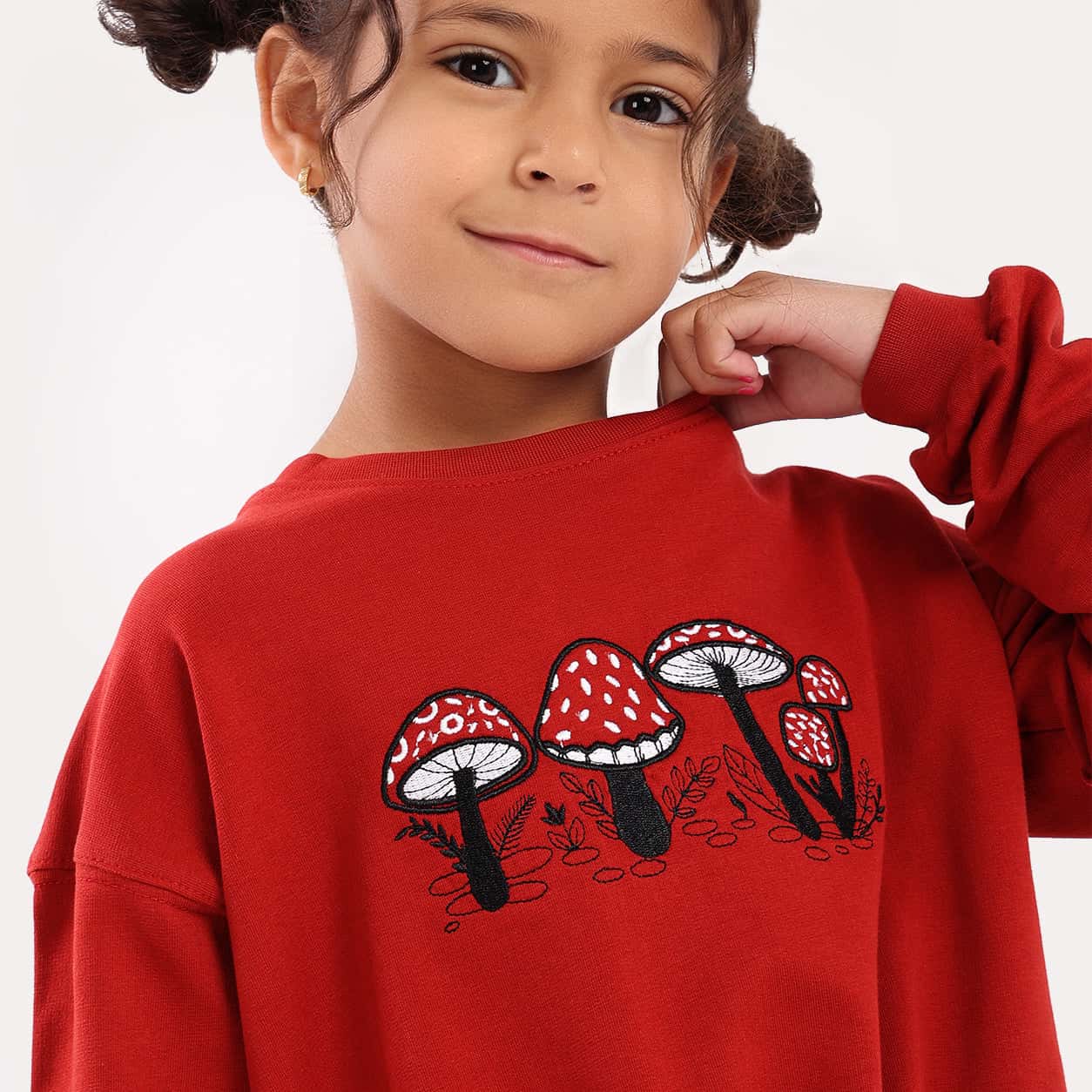 Girls Sweatshirt - GSW-19w - nagahomme