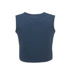 Girls Twist Hem Cut Out Tank Top-38 - nagahomme