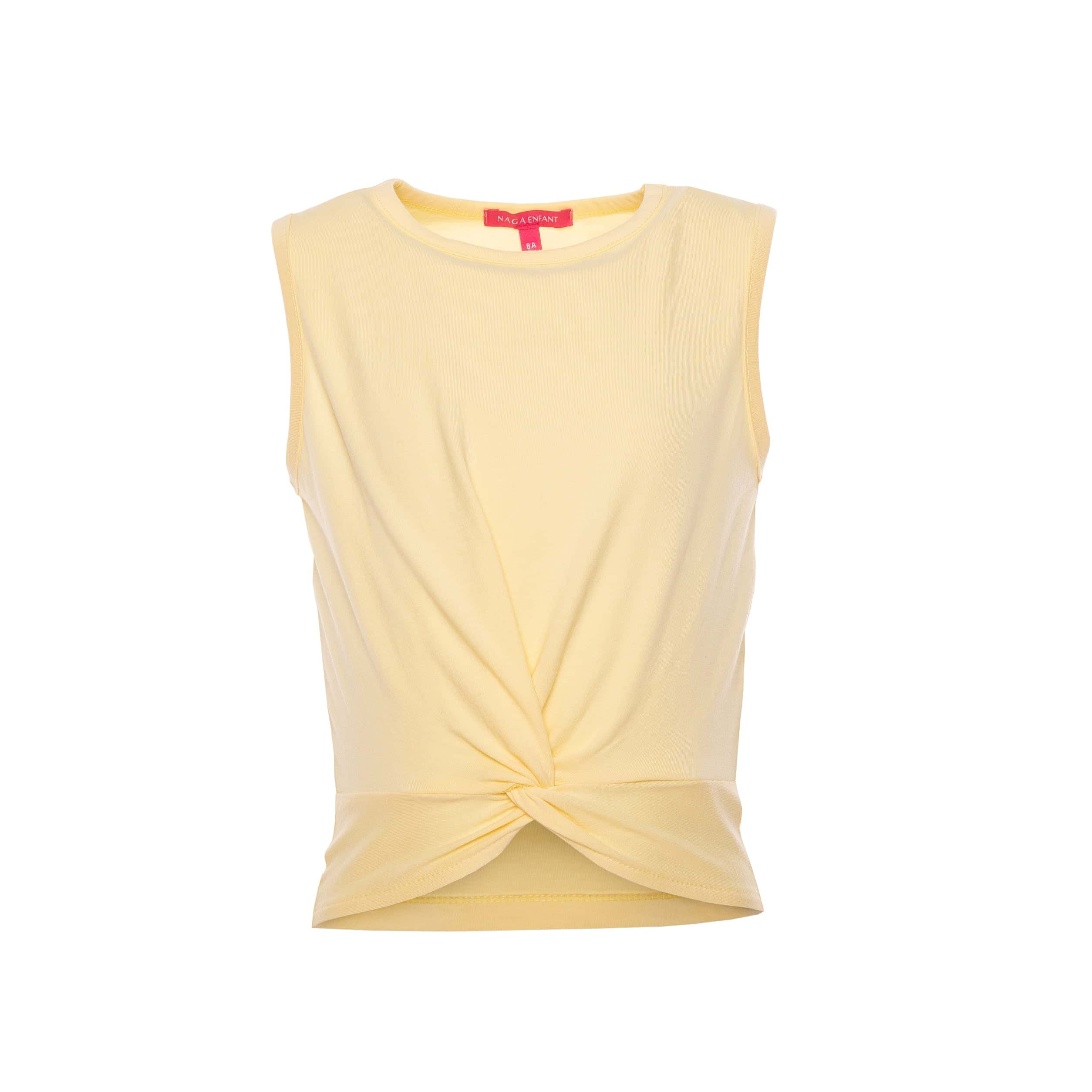 Girls Twist Hem Tank Top - GTS-40s - nagahomme Main image