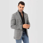 Black*Grey Blazer Jacket(363) - nagahomme