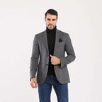 Dark Grey Blazer Jacket(393) - nagahomme