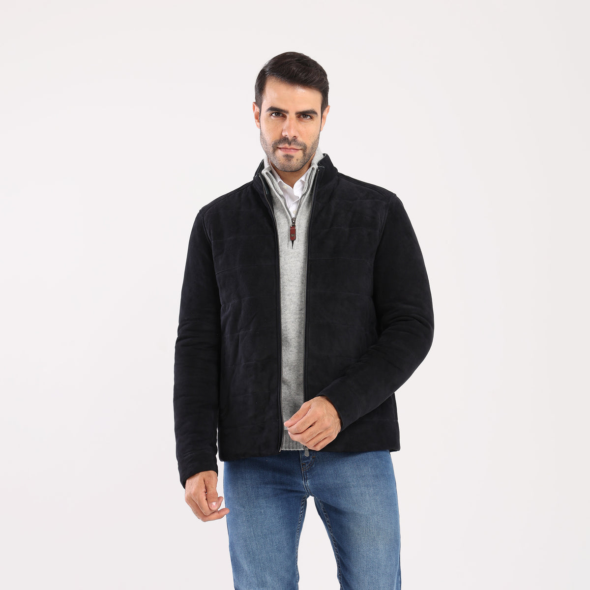 Navy Jacket Chamois(44)