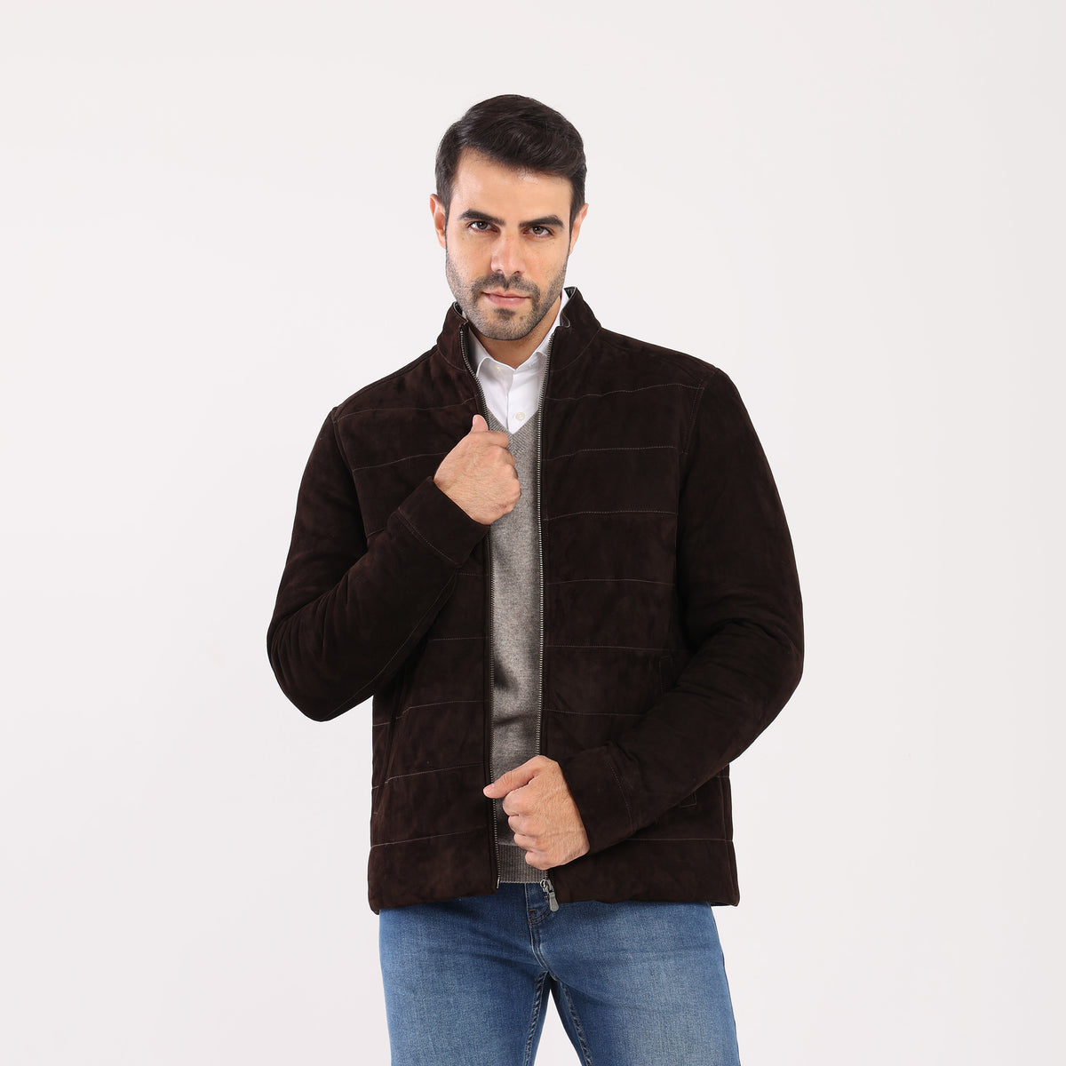 Brown Jacket Chamois(44)