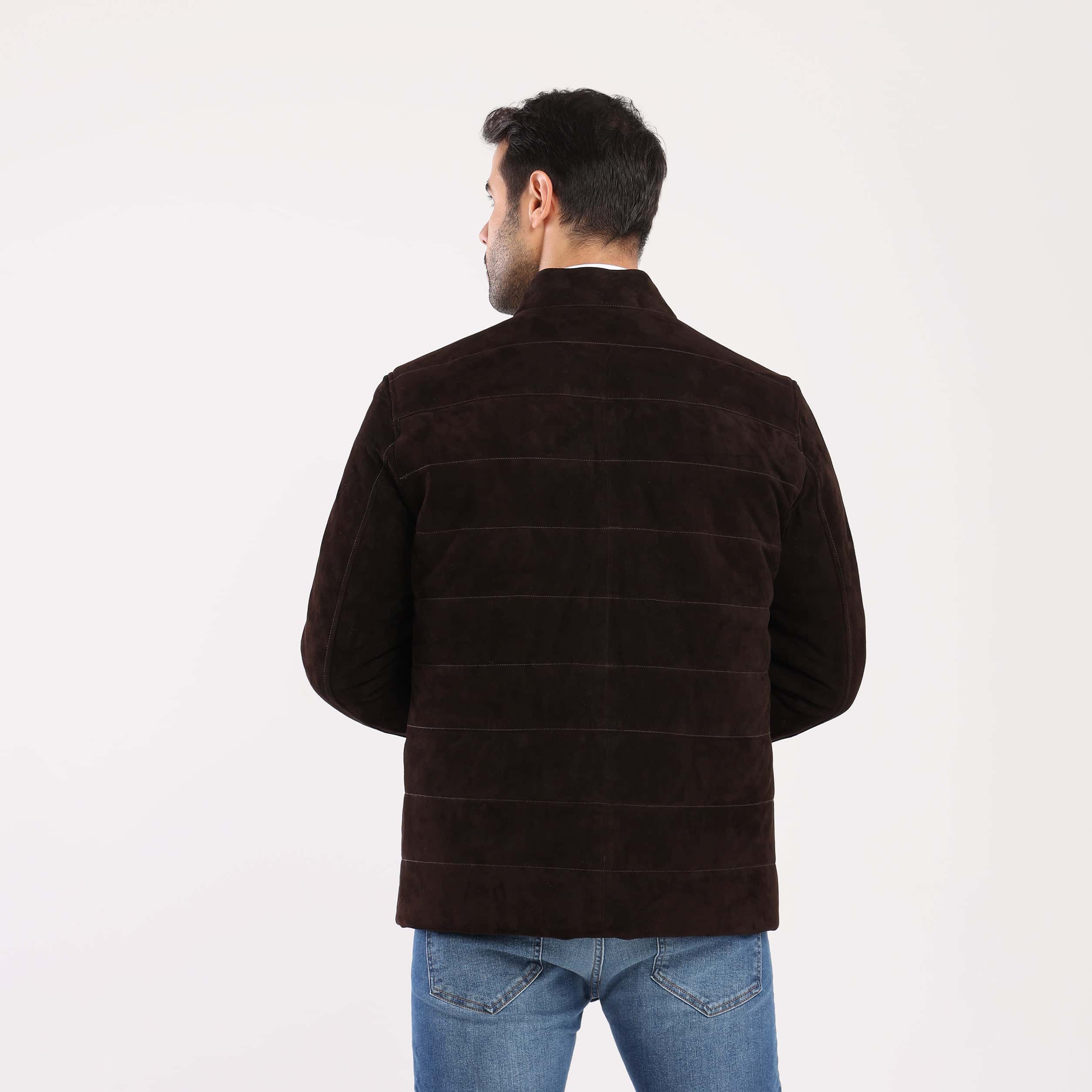 Brown Jacket Chamois(44) - nagahomme