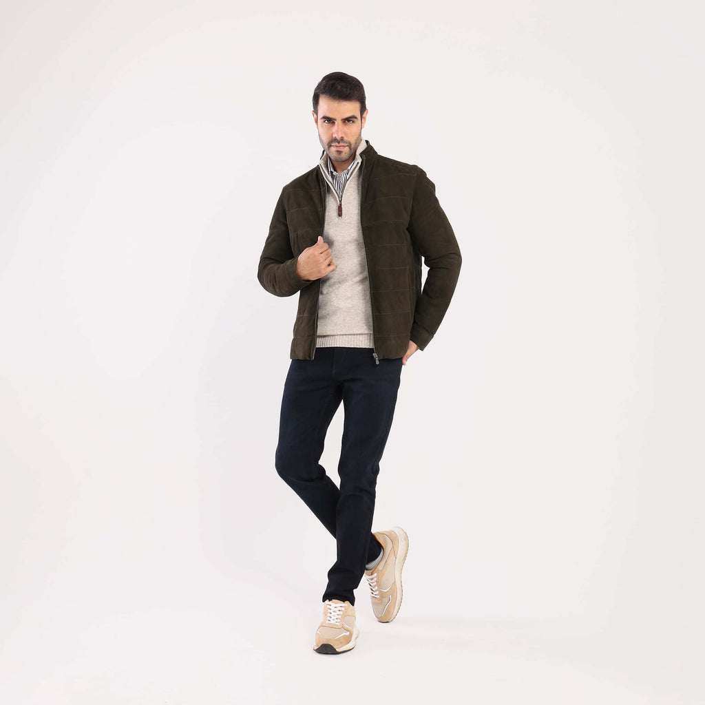 Olive Jacket Chamois(44) - nagahomme