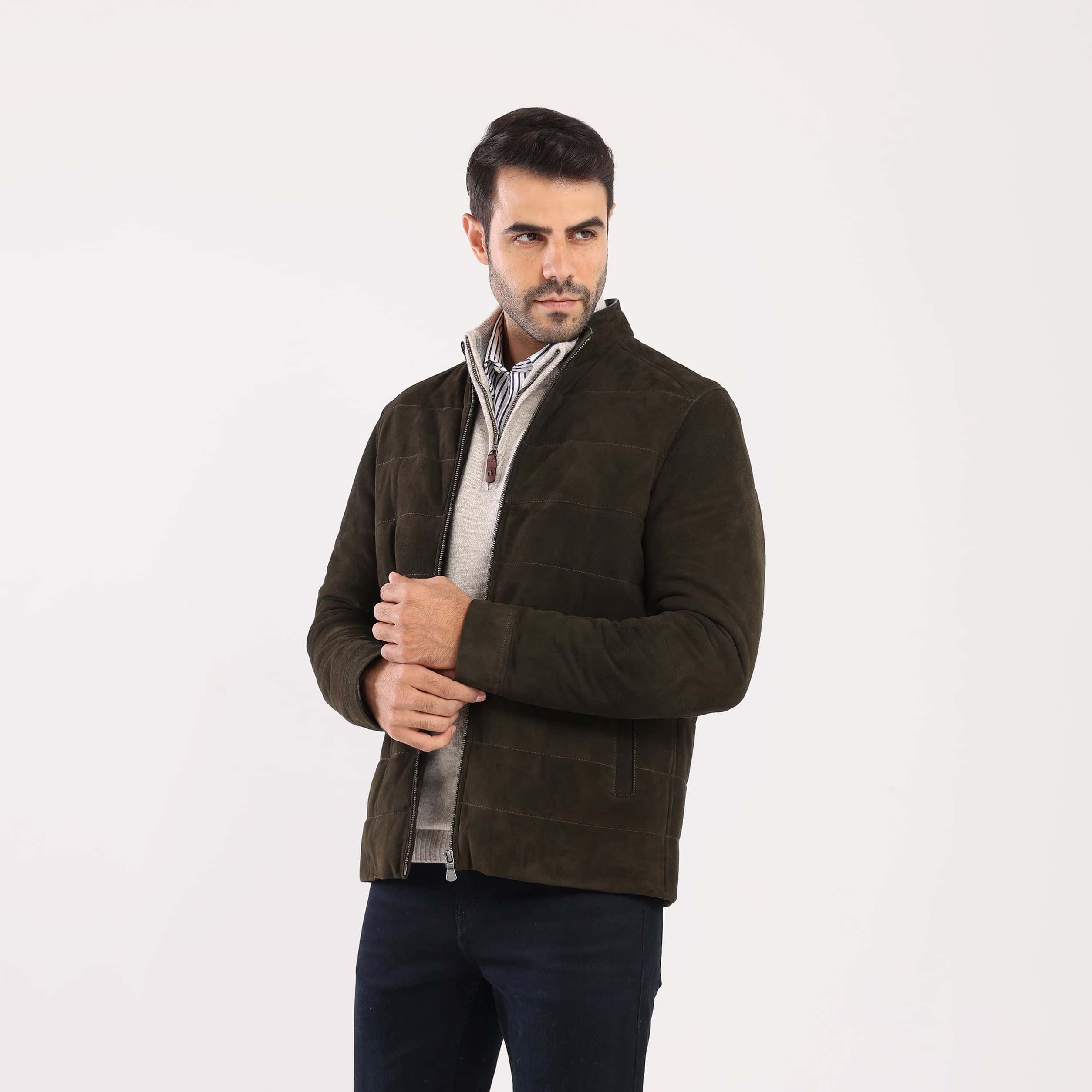 Olive Jacket Chamois(44) - nagahomme