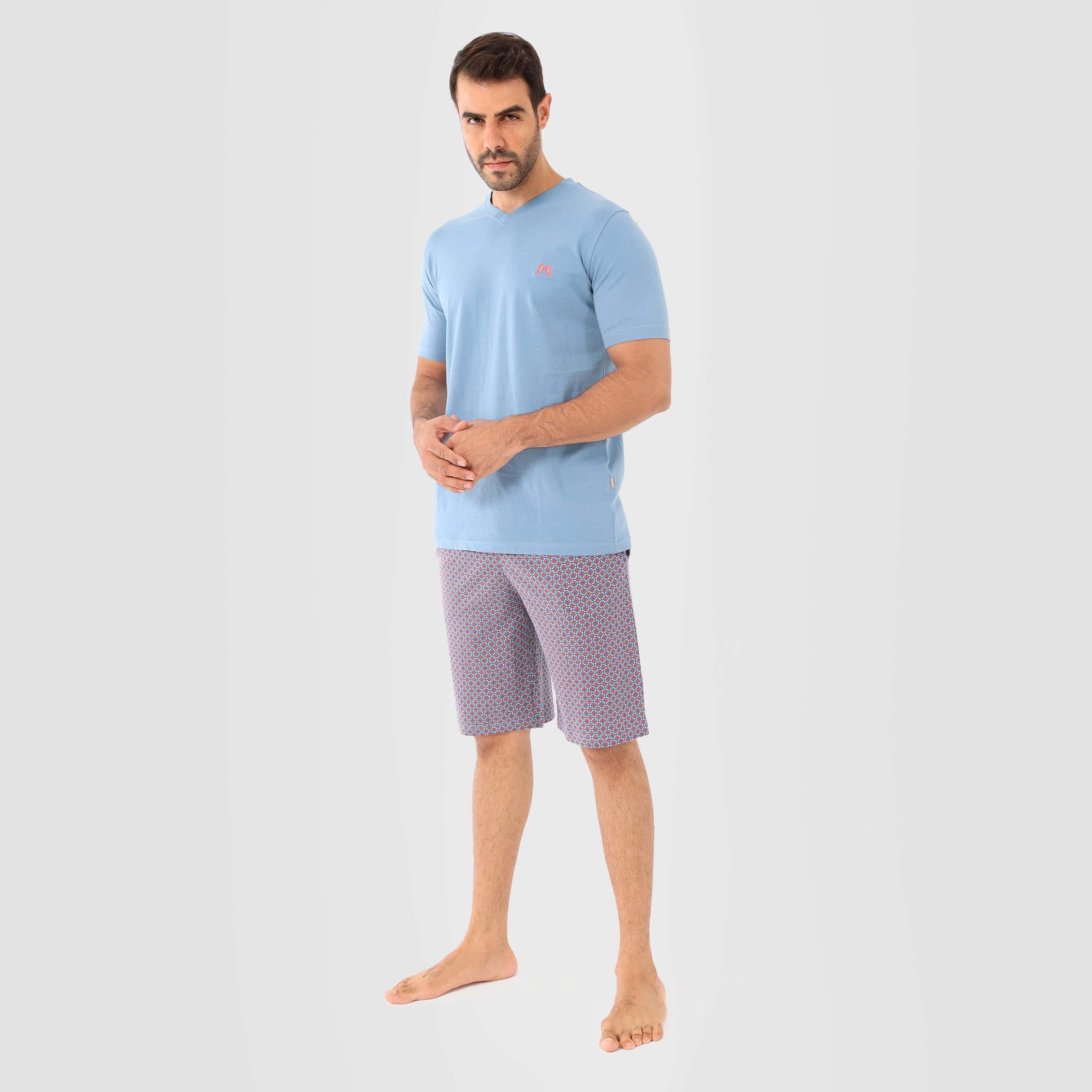 بيجامة قصيرة للرجال -MPJS-74 Secondary image
