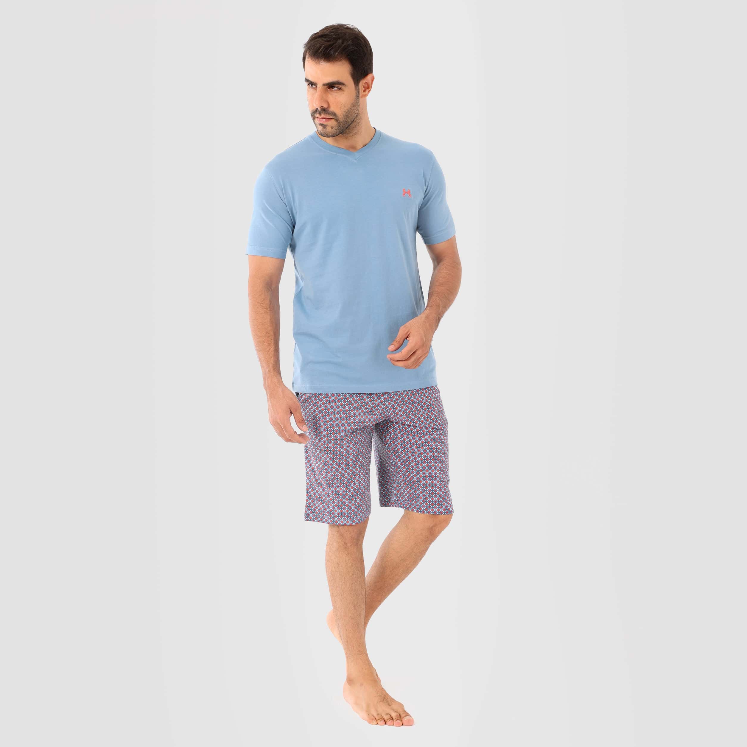 Men’s Short Pajamas -MPJS-74 - nagahomme
