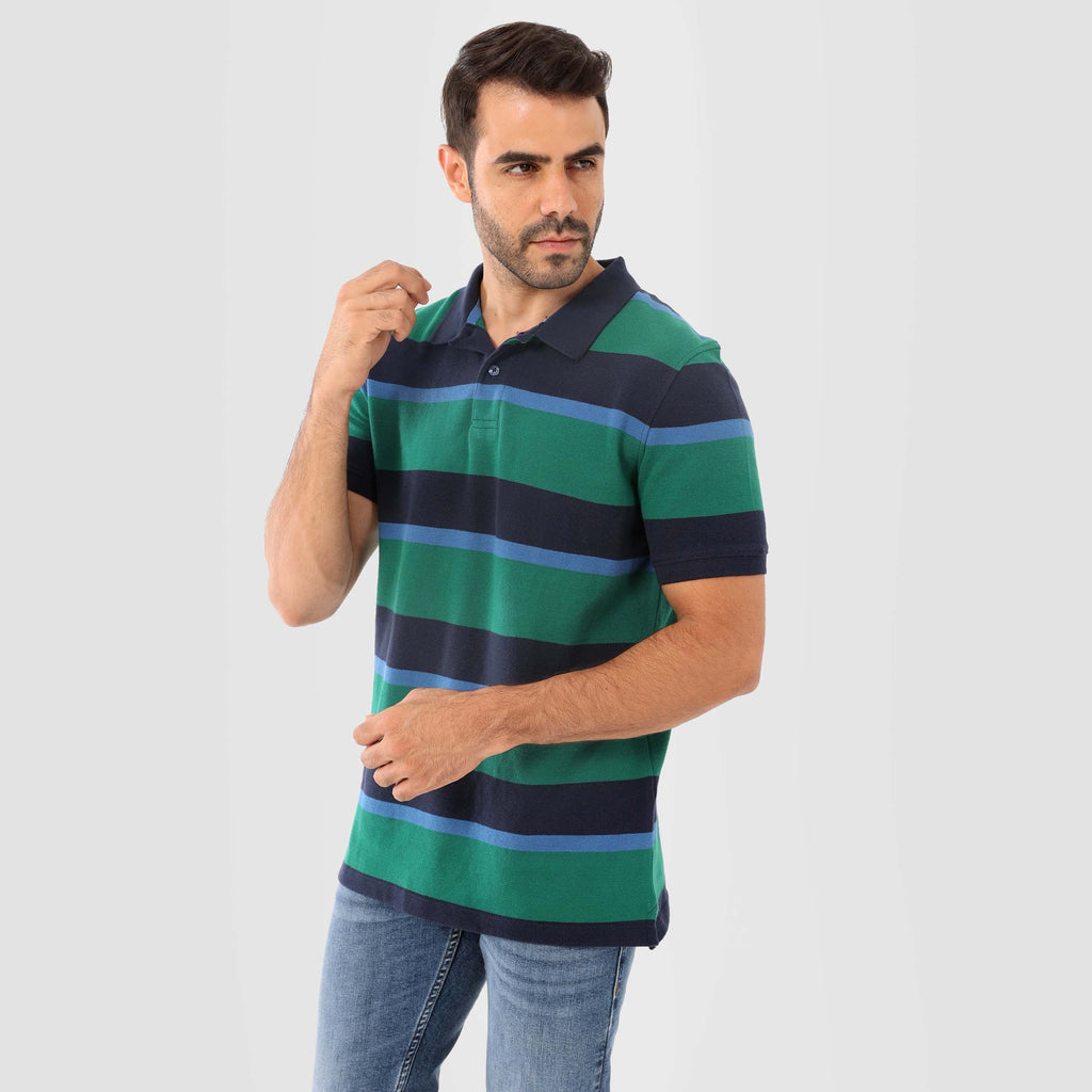 Men’s Stripes Polo - MPO-76 - nagahomme