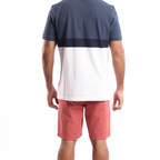 Navy Plain Short Sleeves Polo - MPO116s - nagahomme