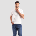 OFF White Plain Short Sleeves Polo - MPO131s - nagahomme