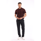 Bordeaux Short Sleeves Polo - MPO130s - nagahomme