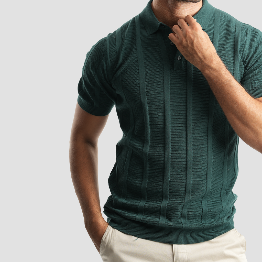 Men's short sleeve Ginzary Polo-MPO132s - Naga Homme