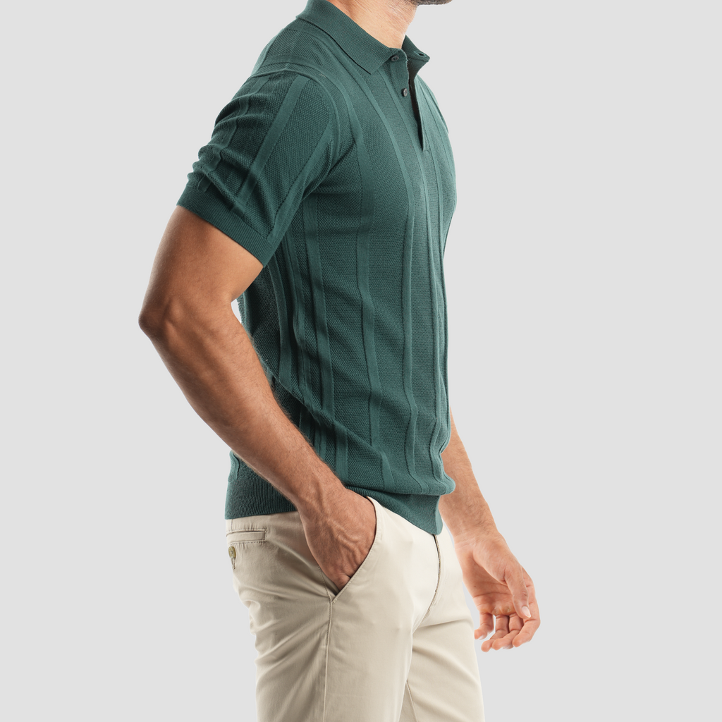 Men's short sleeve Ginzary Polo-MPO132s - Naga Homme