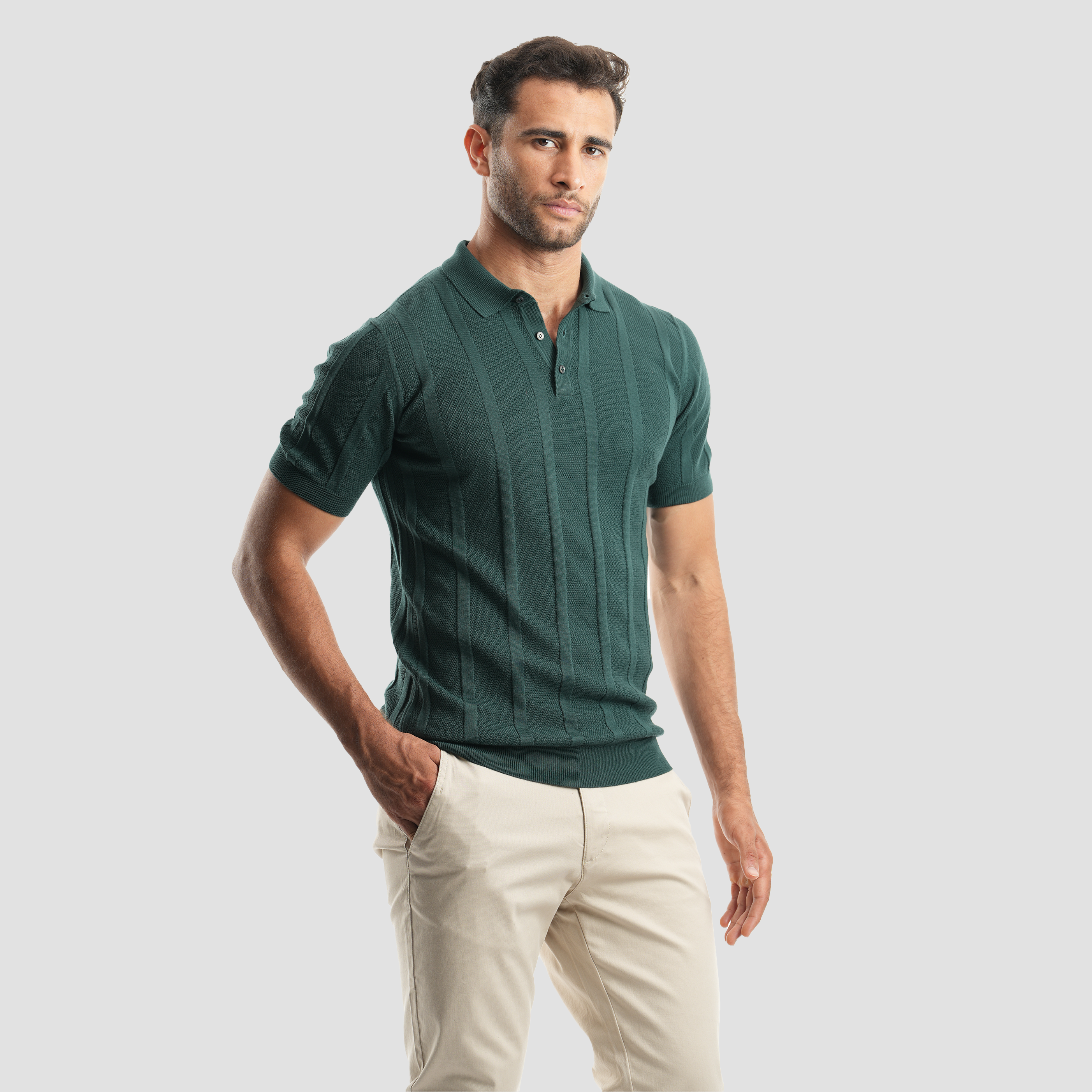 Men's short sleeve Ginzary Polo-MPO132s - Naga Homme