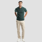 Men's short sleeve Ginzary Polo-MPO132s - Naga Homme