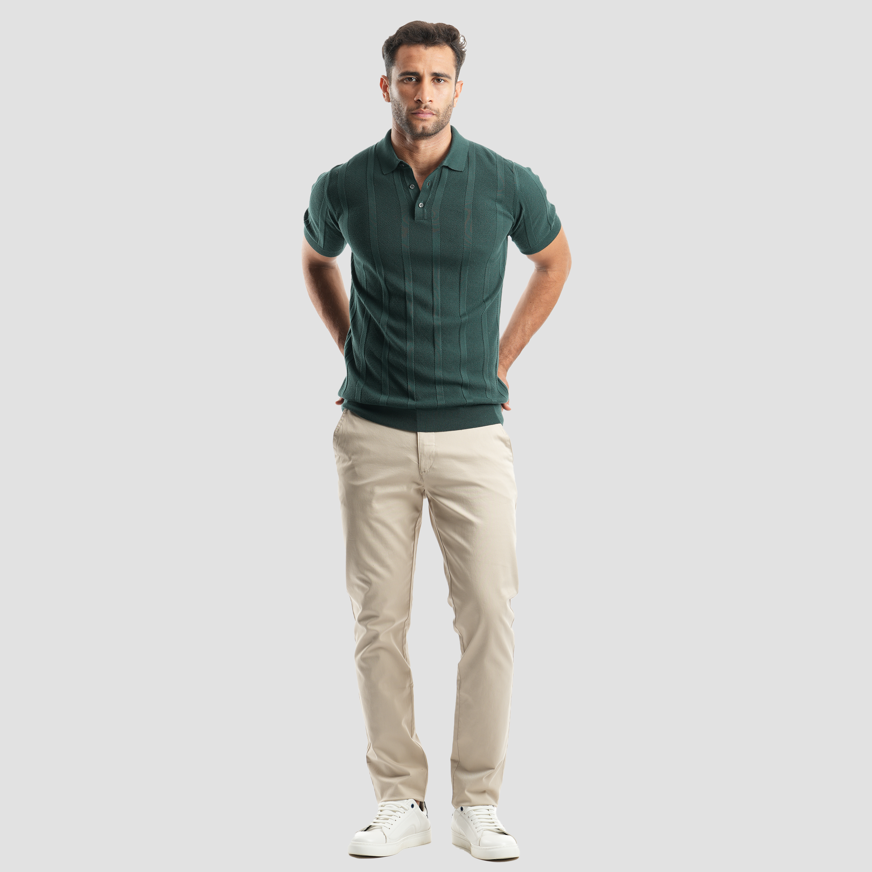 Men's short sleeve Ginzary Polo-MPO132s - Naga Homme
