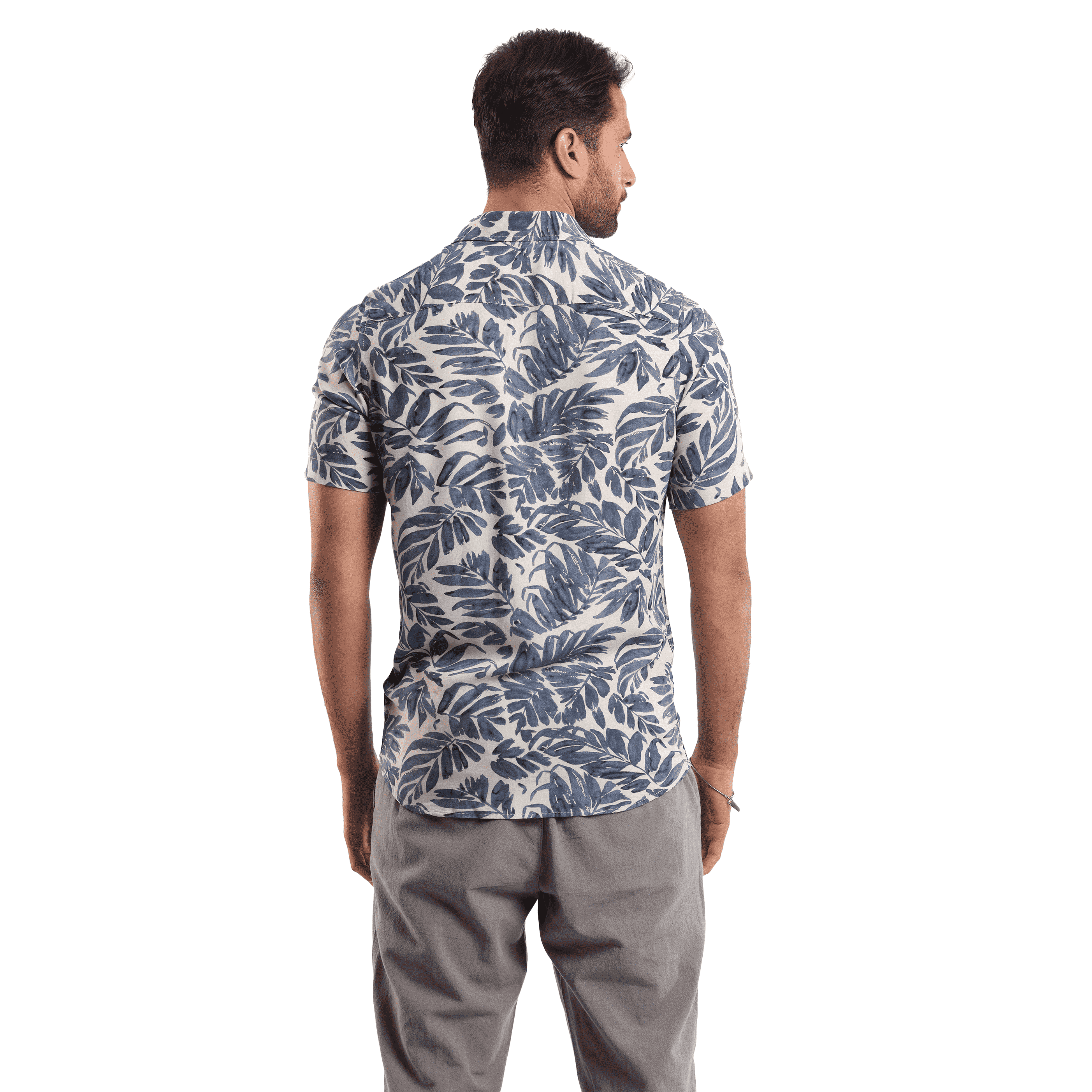 Printed Casual Modern Fit Shirt - MSH063 - nagahomme