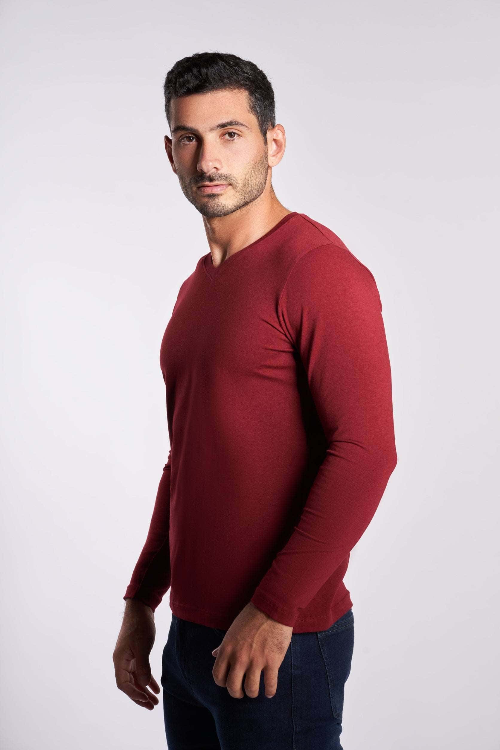 Bourdeax Long Sleeves Basic T-shirt(48) Secondary image