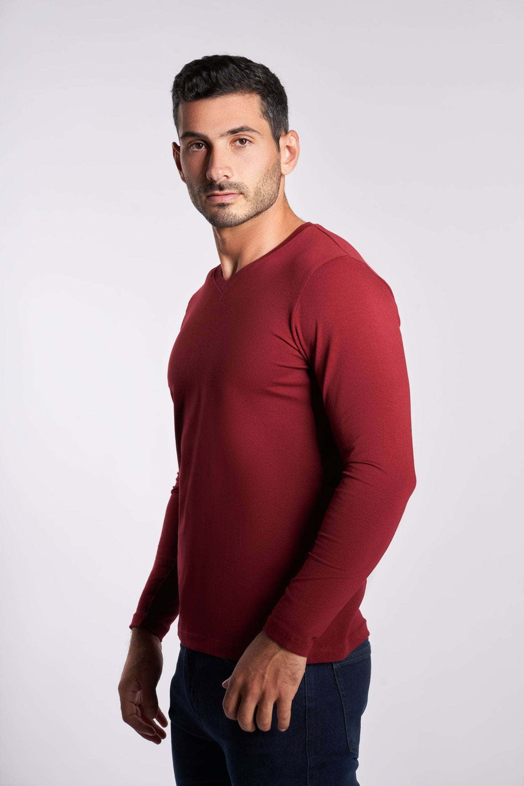 Bourdeax Long Sleeves Basic T-shirt(48)