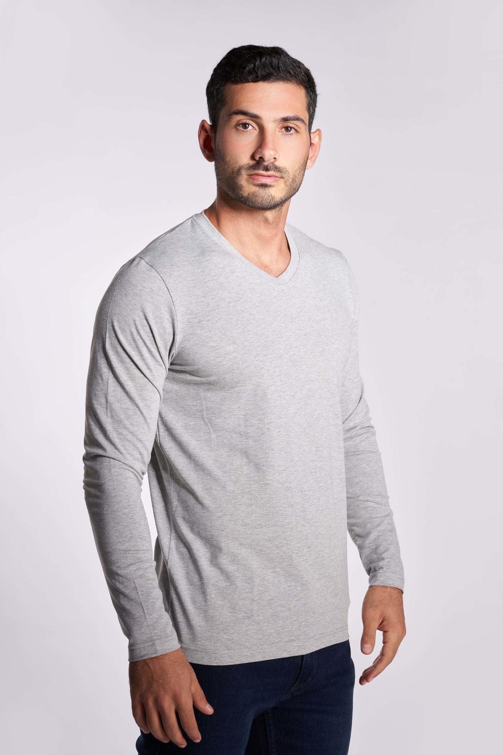 Greychanee Long Sleeves Basic T-shirt(48)