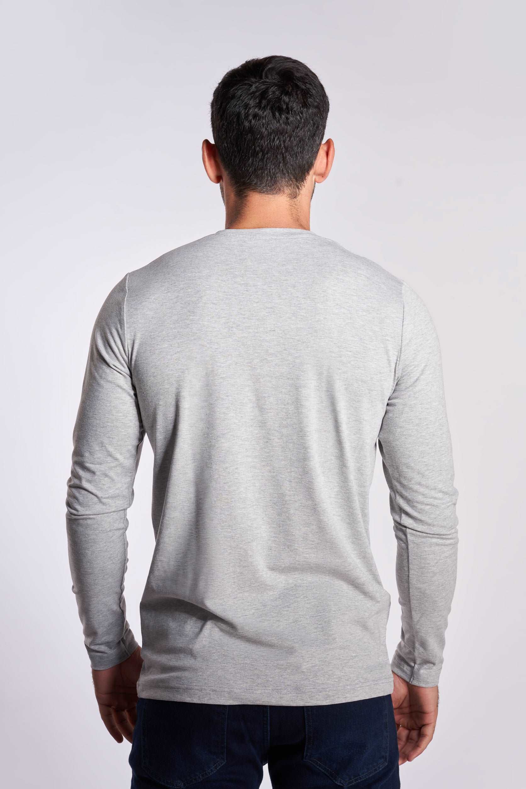 Greychanee Long Sleeves Basic T-shirt(48)