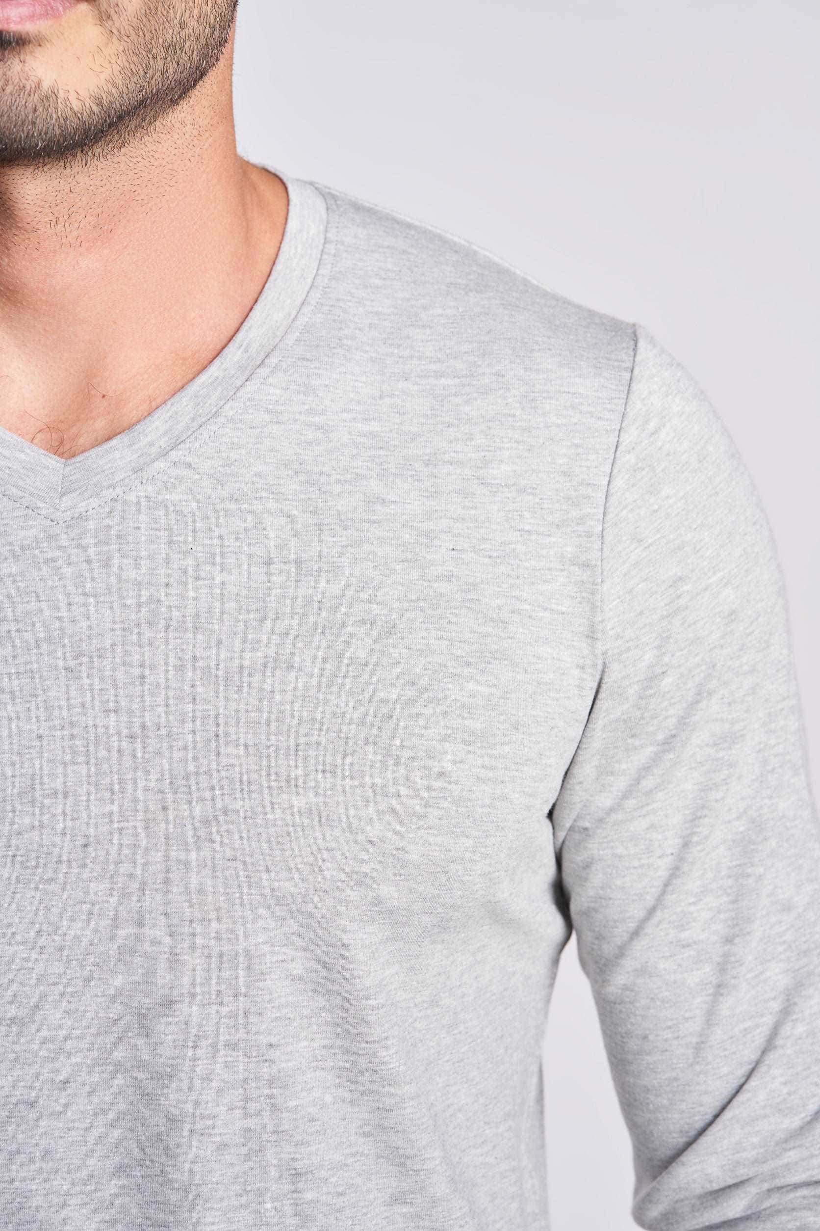 Greychanee Long Sleeves Basic T-shirt(48)