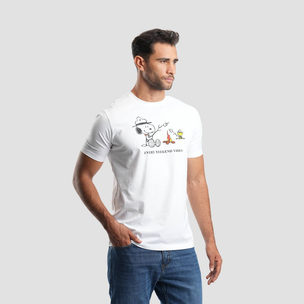 Printed short sleeves t-shirt-MTS-59S - Naga Homme