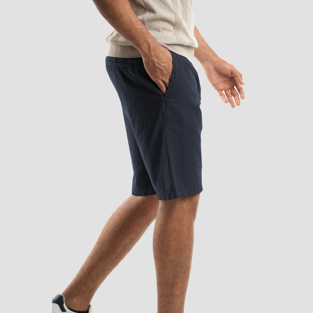 Men’s Casual Linen Shorts (MSR-56) - Naga Homme