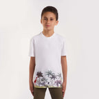 Boys Round neck jungle printed T-Shirt(29) - nagahomme