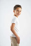 Boys Basic White Undershirt - nagahomme