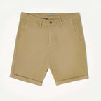 Beige Gabardine Shorts(39) - nagahomme