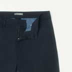 Navy Gabardine Shorts(39) - Naga Homme