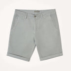 Grey Gabardine Shorts(39) - Naga Homme