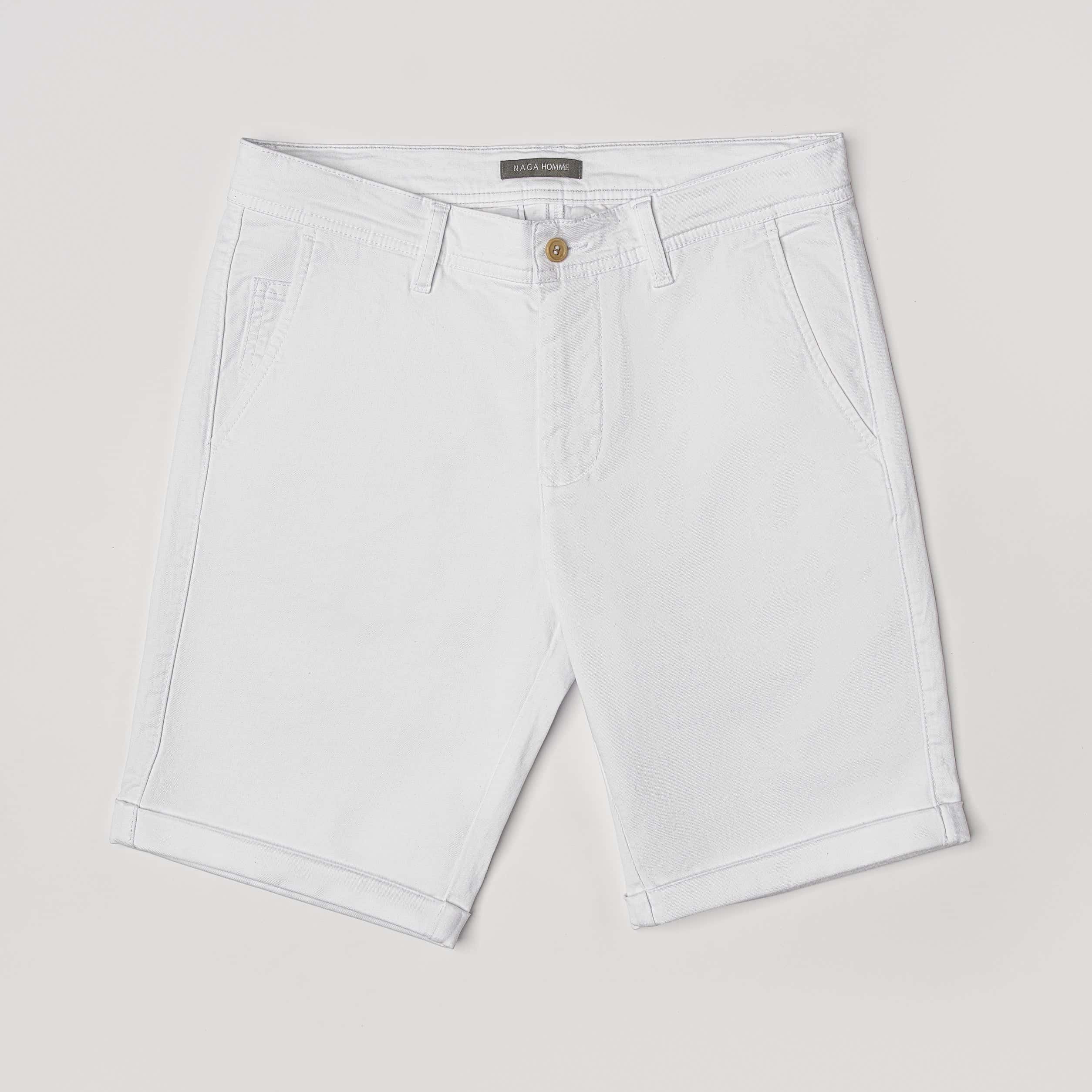 Gabardine Shorts(39) - Naga Homme