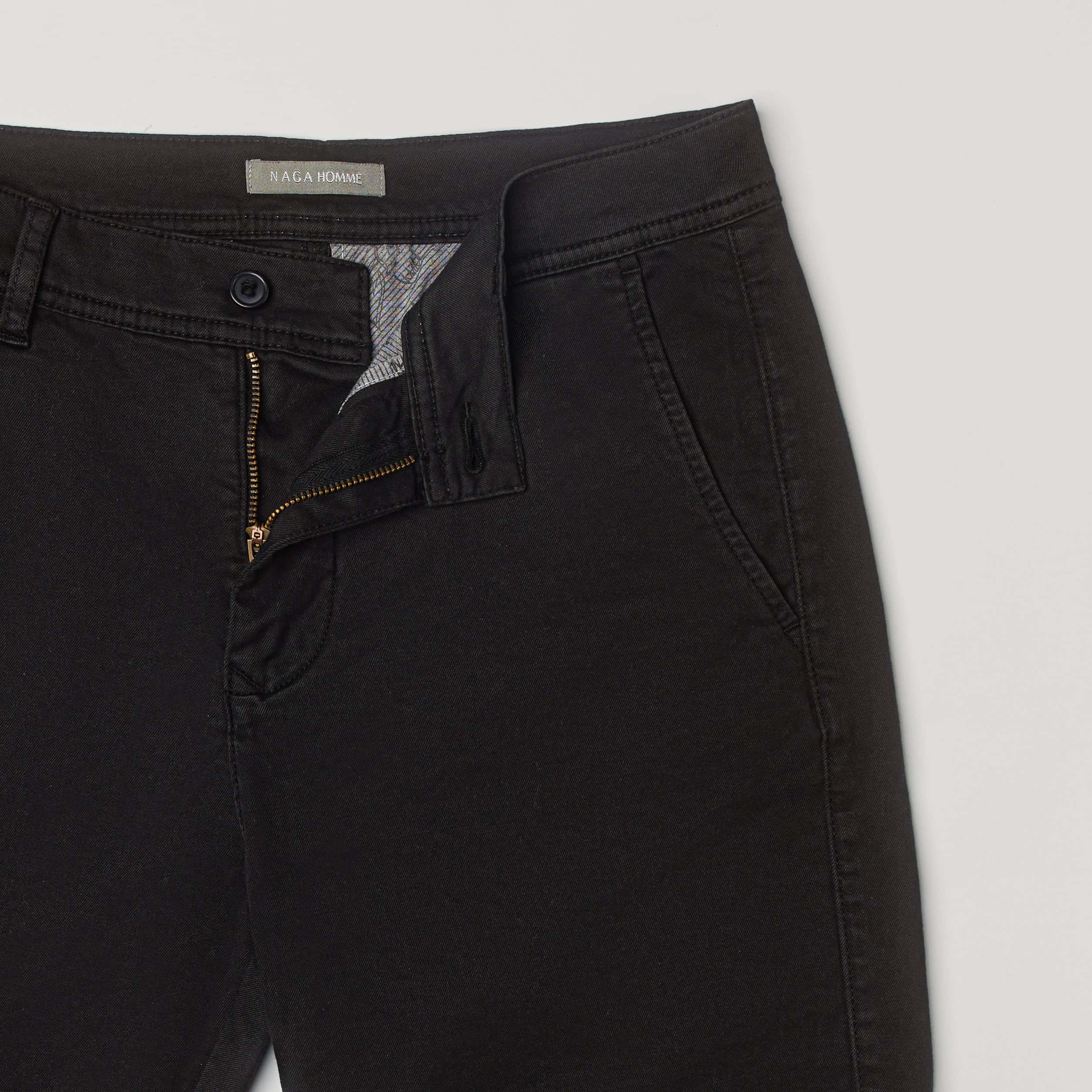 Black Gabardine Shorts(39) - nagahomme
