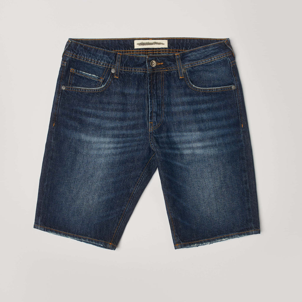 Navy Jeans Short (38) - nagahomme