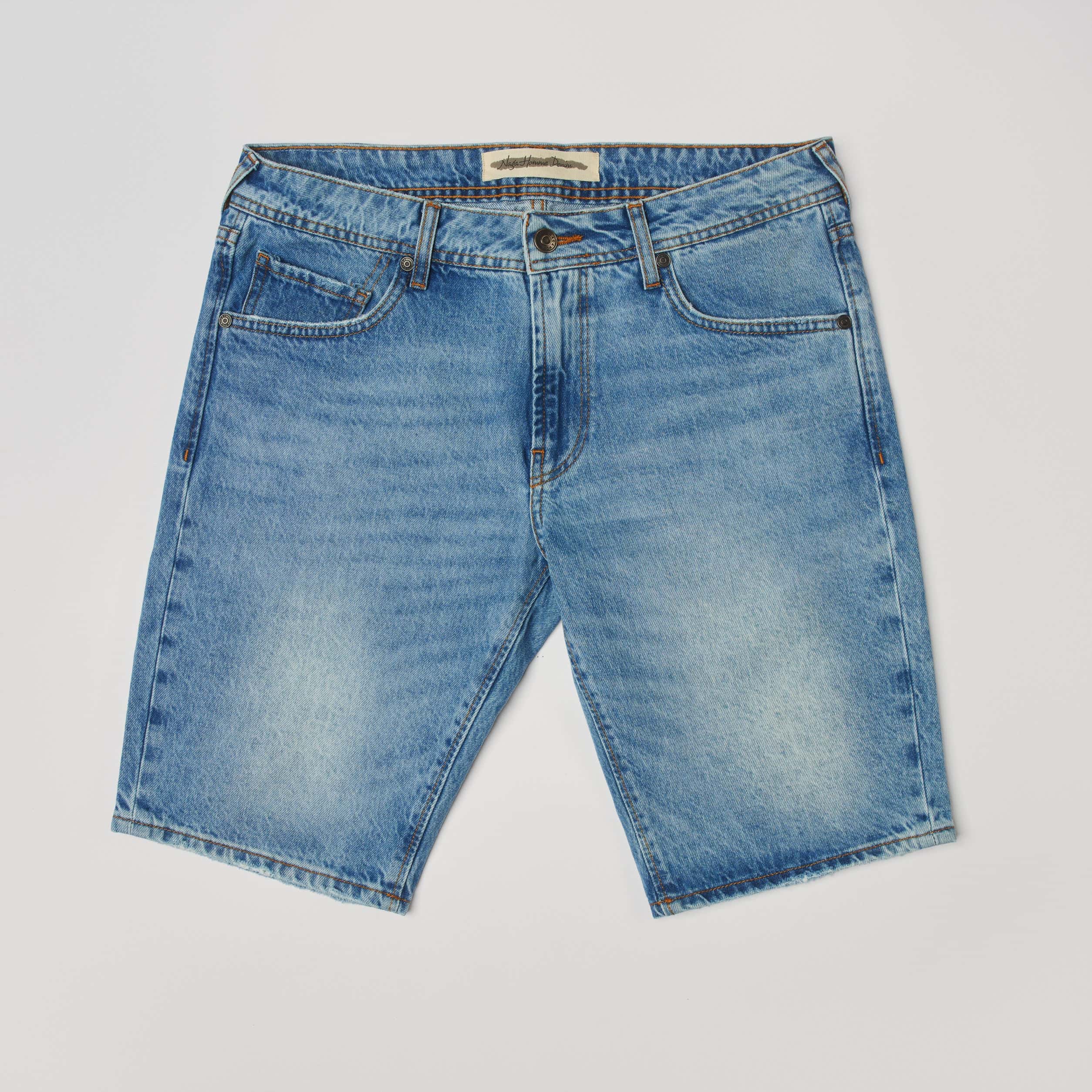 Light Blue Jeans Short (38) - nagahomme