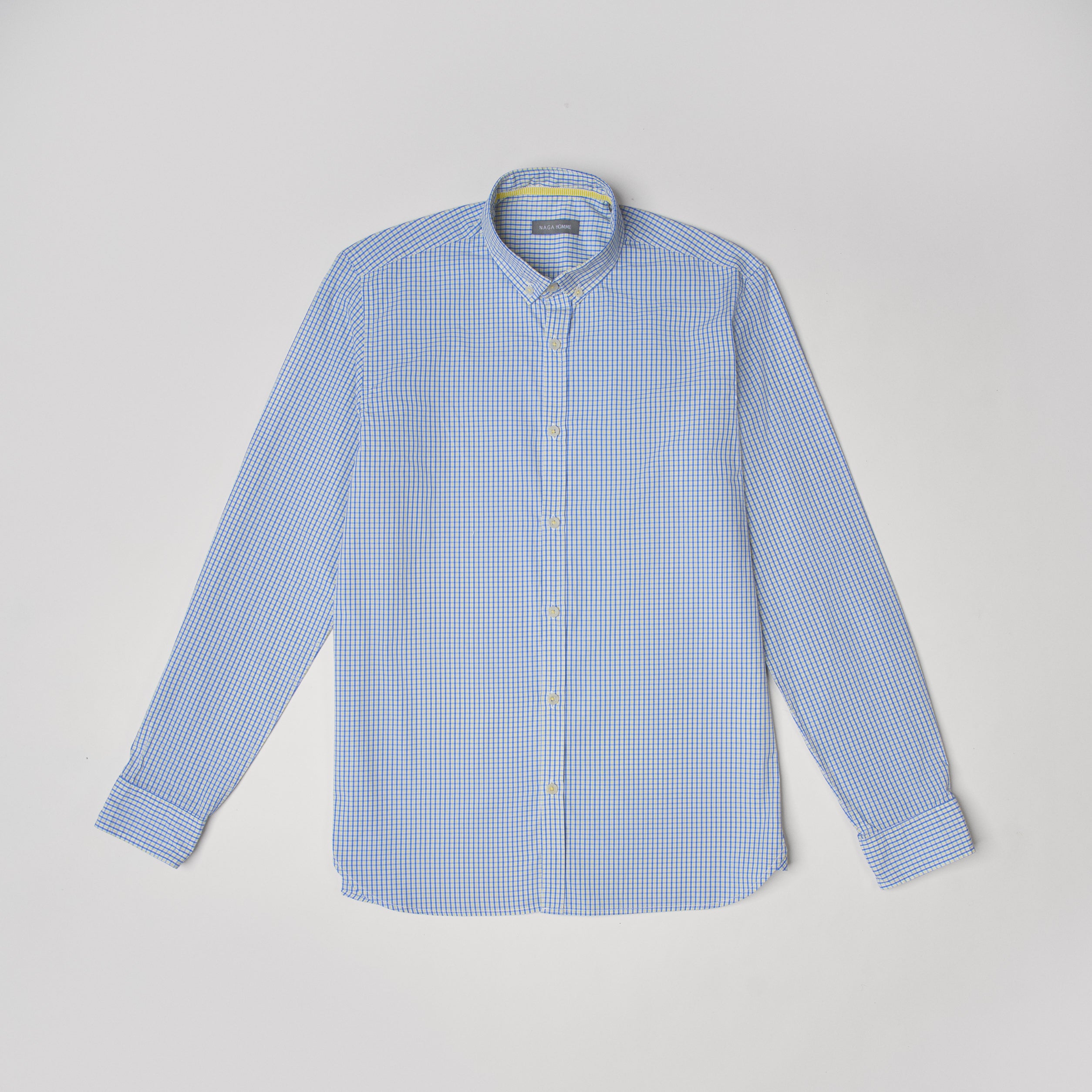 White * Light Blue Shirt(653)